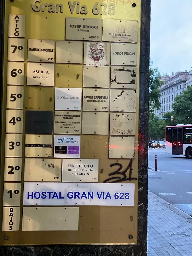 Hostel Hostal Granvia 628 Barcelona