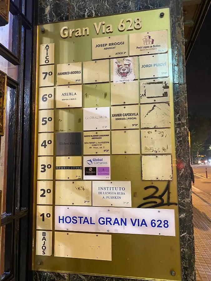Hostel Hostal Granvia 628 Barcelona
